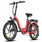 Electric Bike FAFREES F20+ - Motor 250W Battery 36V20Ah 20 Inch wheels Wheels Mechanical Disc Brake - Red